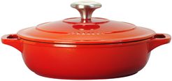 Chasseur French Enameled Cast Iron 1qt Round Dutch Oven