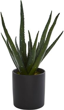 Aloe Artificial Plant with Planter