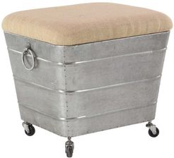 Fabric Storage Stool