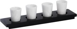 Bey-Berk Set of 4 Marble Shot Glasses