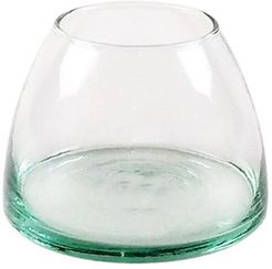 BIDKhome Small Recycled Glass Vase/Bowl/Terrarium