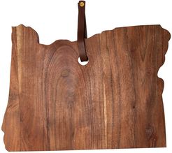 BIDKhome Acacia Wood Oregon Cutting Board