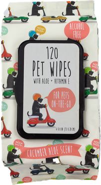 120ct Cucumber Scent Pet Grooming Wipes