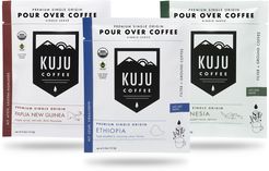 Kuju Coffee Set of 30 Pour Over Coffee Bundle with Mug