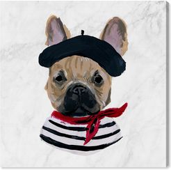 French Frenchie by The Oliver Gal Artist Co. Canvas Art