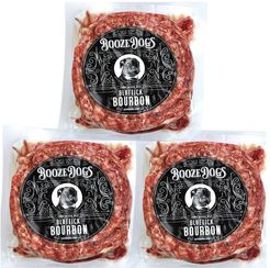 Booze Dogs 3 lbs. Bluetick Bourbon Burgers