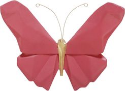 Sagebrook Home Resin W Origami Butterfly Wall Hanging
