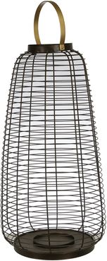 Sagebrook Home Metal Wire Cage Hurricane