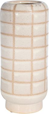 Sagebrook Home Ceramic Patterned Vase
