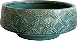 Sagebrook Home Ceramic Dotted Bowl Planter