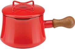 Dansk Kobenstyle Chili Red 1qt Saucepan with Lid
