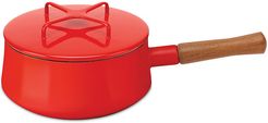 Dansk Kobenstyle Chili Red 2qt Saucepan with Lid