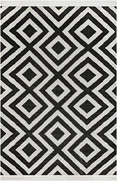 nuLOOM Rayne Diamond Mesh Fringed Indoor/Outdoor Rug