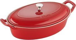 Staub Ceramic 14in Oval Covered Baking Dish
