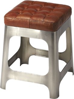 Butler Gerald Iron & Leather Counter Stool