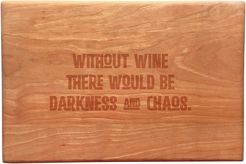 Susquehanna Glass Darkness & Chaos Artisan Cherry Board