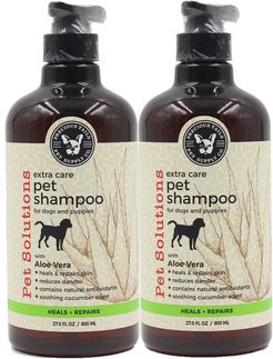 Precious Tails Pet Solutions Healing Pet Shampoo with Aloe Vera