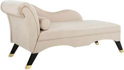 Safavieh Caiden Velvet Chaise W/ Pillow