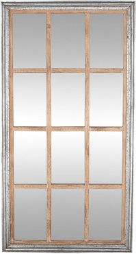 Window-Style Wall Mirror