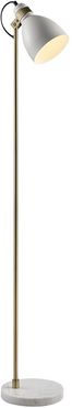 Versanora Quincy Floor Lamp With White Marble Base