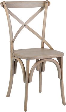 Set of 2 Aurora Mango Wood Dining Chairs