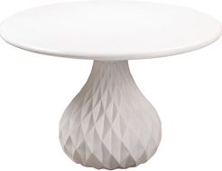 TOV Furniture Tulum Ivory Concrete Dining Table