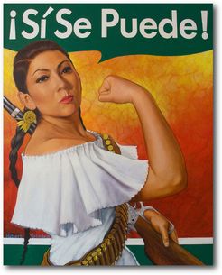 Rosita! Si Se Puede Gallery-Wrapped Canvas Wall Art