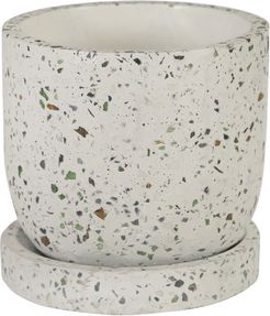 Sagebrook Home Terrazo Planter