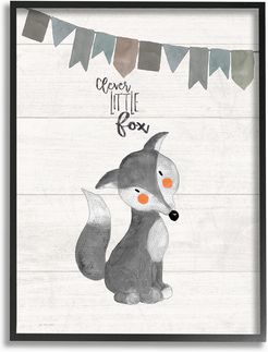 Clever Little Fox by Jo Moulton Framed Art