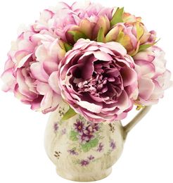 Creative Displays Peony Bouquet in Pitcher