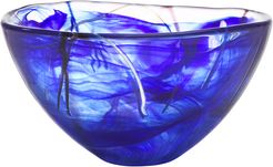 Kosta Boda Contrast Bowl Blue