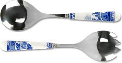 Spode Blue Italian Salad Servers