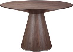 Moe's Home Collection Otago Dining Table Round Walnut