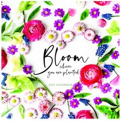 T.F. Publishing 2021 Bloom Wall Calendar