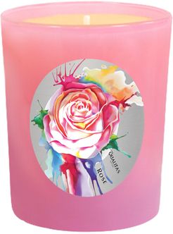 Qualitas Rose 6.5oz Beeswax Candle