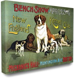 Stupell Vintage Kennel Club Poster