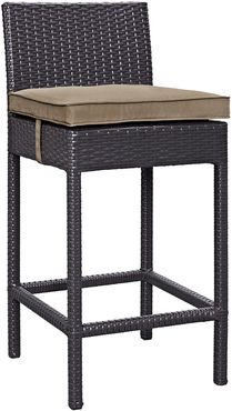 Modway Convene Outdoor Patio Upholstered Fabric Bar Stool