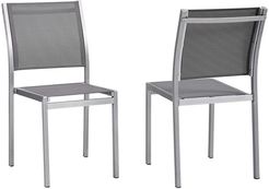 Modway Shore Side Chair Outdoor Patio Aluminum Set