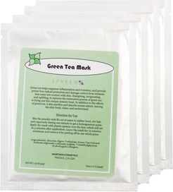 Leveen Peel Masks Set of Four 1.05oz Green Tea Free Radical Protecting Peel Off Masks