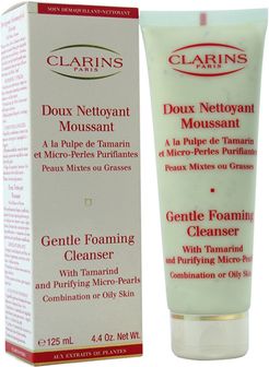 Clarins 4.4oz Gentle Foaming Cleanser With Tamarind & Purifying Micro Pearls