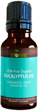 Sky Organics 1oz Organic Eucalyptus Essential Oil