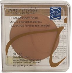 Jane Iredale 0.35oz Teakwood PurePressed Base Mineral Foundation Refill with SPF 20