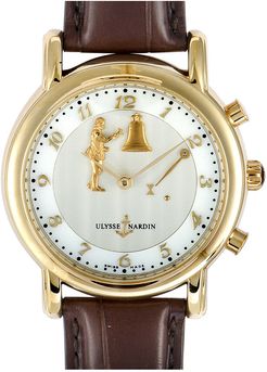 Ulysse Nardin Men's Leather Watch