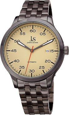 Joshua & Sons Men's Stainless Steel Watch