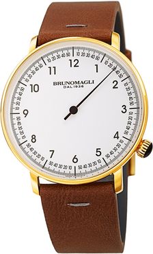 Bruno Magli Men's Leather Watch