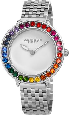 Akribos XXIV Women's Stainless Steel Watch