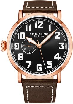 Stuhrling Original Men's Aviator Watch