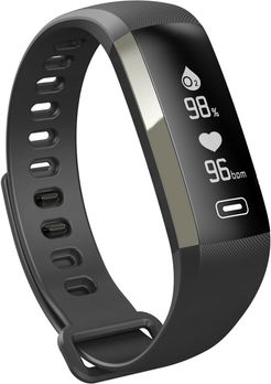 RBX Activity Tracker with Heart Rate & Blood Pressure Monitor - includes Caller ID and Message Previews