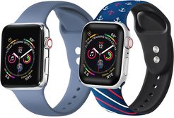 Posh Tech Atlantic Blue & Nautical Apple Watch Replacement Band