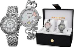 Akribos XXIV Women's Watch Gift Set